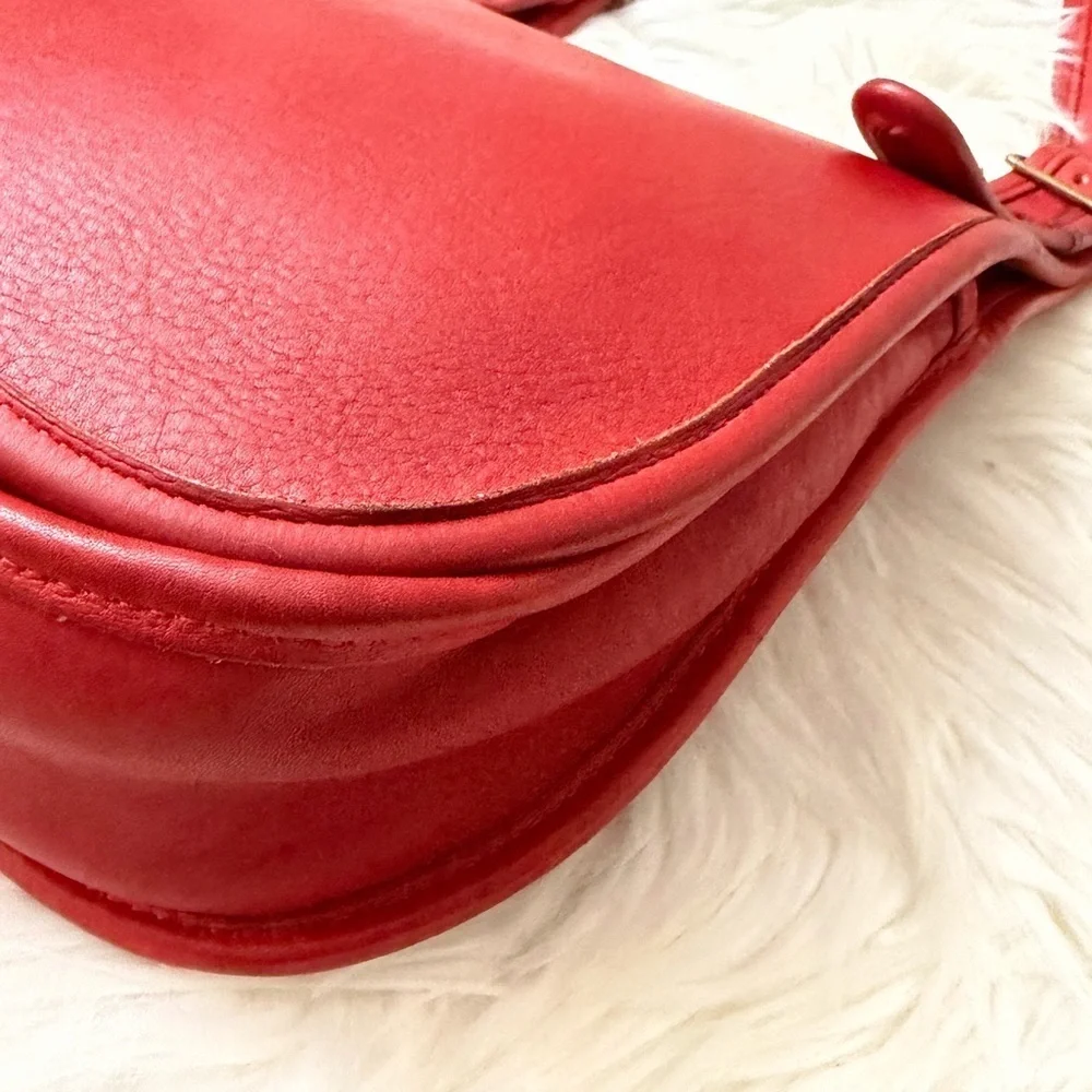 Vintage Coach Bonnie Cashin Pre-Creed / Metal Tag Saddle Bag # 9205